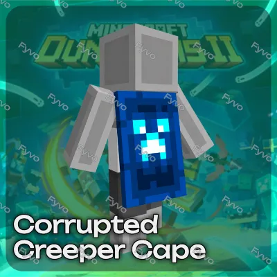 МАЙНКРАФТ【Corrupted Creeper Cape】СКИН • ТВИЧ ДРОПЫ / ДРОПСЫ • DUNGEONS II • GLOBAL - irongamers.ru