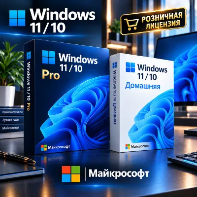 Windows 11 / 10 — Home & Pro | Retail / OEM | Оригинальный ключ активации - irongamers.ru