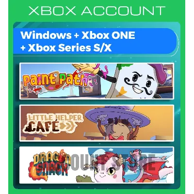 Paint Path + Little Helper Cafe + Dragon Snack (Bundle) XBOX - irongamers.ru