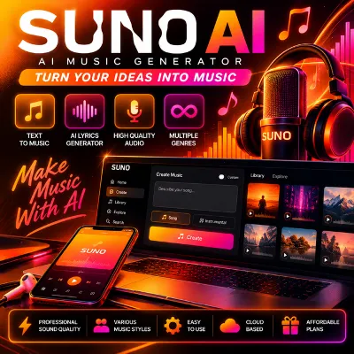 SUNO AI PRO | Премиум-подписка | На ваш аккаунт | Быстро и недорого - irongamers.ru