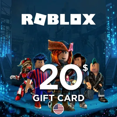 Подарочная карта ROBLOX номиналом 20 USD / 2000 Robux (только для аккаунтов США) - irongamers.ru