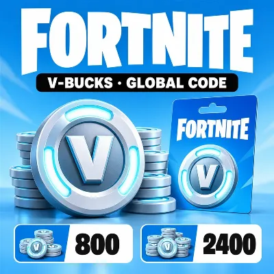 Fortnite 800 или 2400 V-Bucks Global код - irongamers.ru