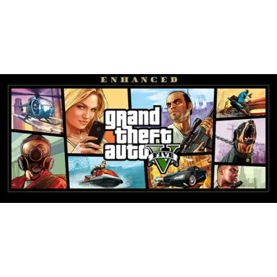 Grand Theft Auto V Enhanced & Great White Shark Card | Steam Gift | Автодоставка - irongamers.ru