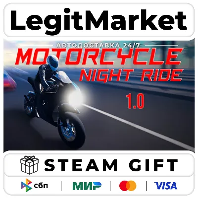 Motorcycle Night Ride / Steam АВТО / РУ + МИР - irongamers.ru