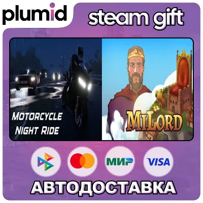 Motorcycle Night Ride & Milord Steam Gift / Россия + МИР / АВТО - irongamers.ru
