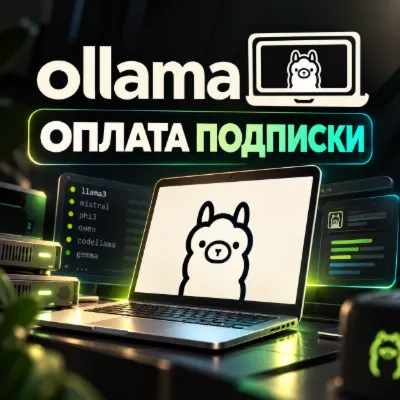 OLLAMA ПОДПИСКА - PRO / MAX - 1 МЕСЯЦ - irongamers.ru