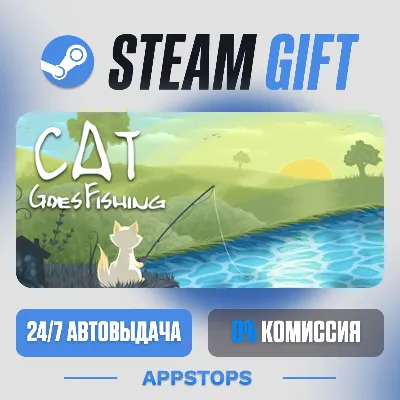 Cat Goes Fishing Steam Gift · АВТОДОСТАВКА · РОССИЯ + СНГ - irongamers.ru