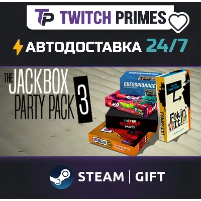 Ru+СНГ+Китай "The Jackbox Party Pack 3" Steam Gift автовыдача 24/7 - irongamers.ru