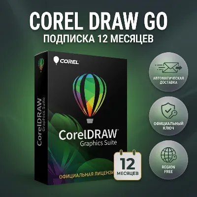 ​🎨 CorelDRAW Go — Подписка на 12 месяцев (Ключ активации) - irongamers.ru