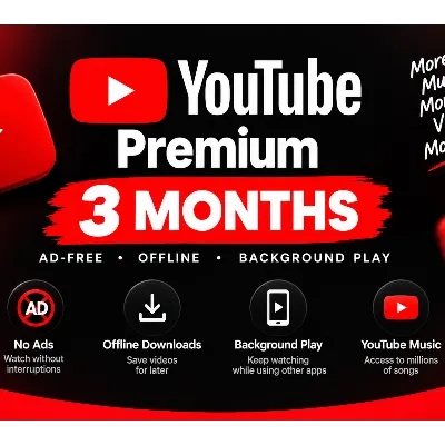 YouTube Premium на 3 месяца — Официальный код активации | Индивидуальный план - irongamers.ru