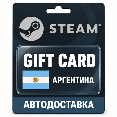 Steam (Стим) | Карта пополнения баланса USD | Аргентина - irongamers.ru