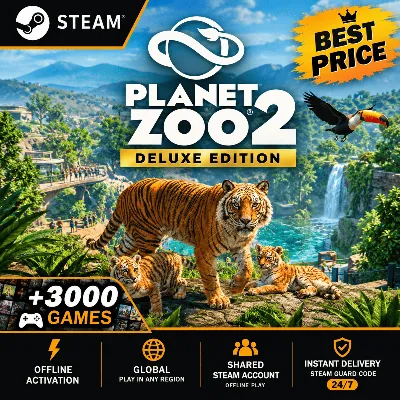 STEAM | Planet Zoo 2: Deluxe Edition + 3000 игр | Оффлайн-активация | Лучшая цена