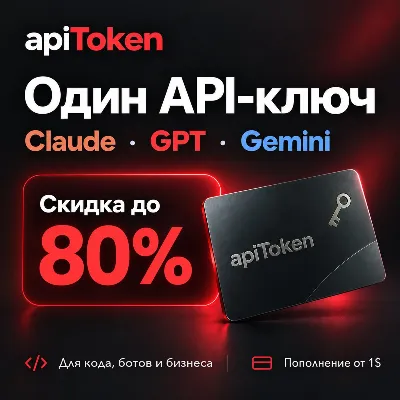 Единый AI API | скидка до 80% на Claude, GPT, Gemini и кэш | Claude Code, Codex - irongamers.ru