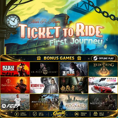 [АВТОКОД] - Ticket to Ride: First Journey + БОНУСНАЯ ИГРА