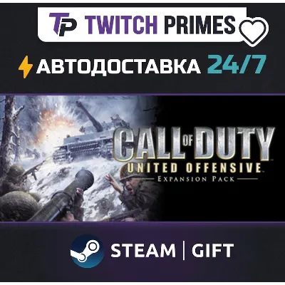Ru+СНГ+Китай "Call of Duty: United Offensive" Steam Gift автовыдача 24/7 - irongamers.ru
