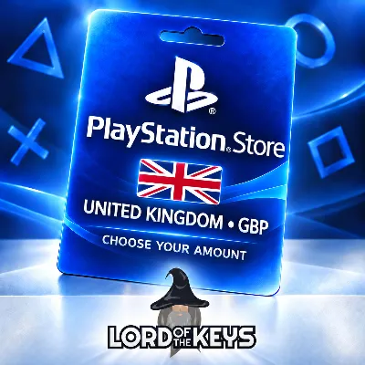 PSN PlayStation Store 10-100 GBP Великобритания Код пополнения - irongamers.ru