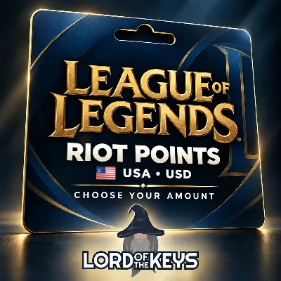 Riot Points LoL 575–13500 RP США NA USD Код ⭐