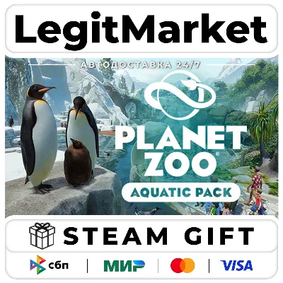 DLC Planet Zoo: Aquatic Pack / Steam АВТО / РУ + МИР - irongamers.ru