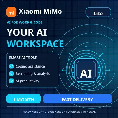 Xiaomi MiMo AI Lite / Standard | 1 месяц | Аккаунт, улучшение, продление - irongamers.ru