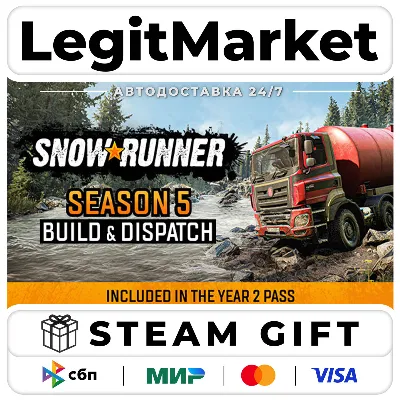 DLC SnowRunner - Season 5: Build & Dispatch / Steam АВТО / МИР - irongamers.ru