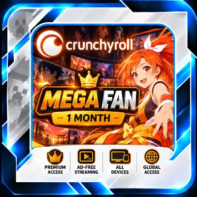 Crunchyroll Mega Fan | 1 месяц | Личный аккаунт | Global - irongamers.ru