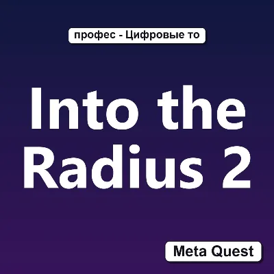 Into the Radius 2 VR Ключ Meta Oculus Quest - irongamers.ru