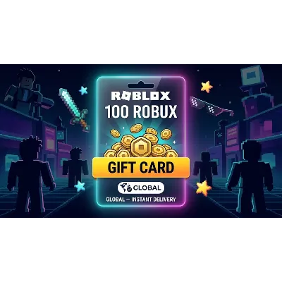Roblox 100 Robux Gift Card (Global) — Моментальная доставка - irongamers.ru