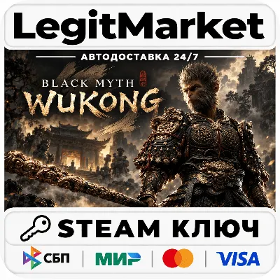 Black Myth: Wukong Steam Ключ РУ+КЗ+UA / Автовыдача - irongamers.ru