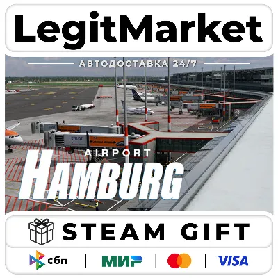 DLC X-Plane 12 Add-on: Aerosoft - Airport Hamburg / Steam АВТО / РУ + МИР - irongamers.ru