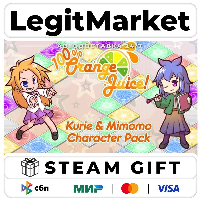 DLC 100% Orange Juice - Kurie & Mimomo Character Pack / Steam АВТО / РУ + МИР - irongamers.ru