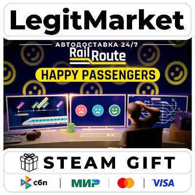 DLC Rail Route - Happy Passengers / Steam АВТО / РУ + МИР - irongamers.ru