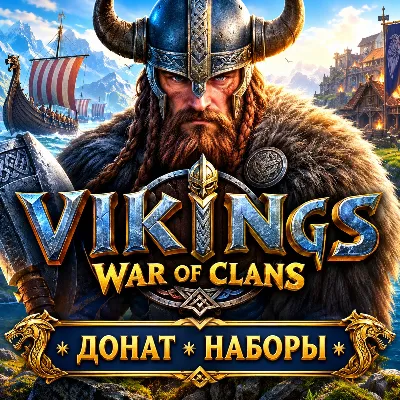 Vikings: War of Clans ДОНАТ ШУСТРАЯ ДОСТАВКА - irongamers.ru