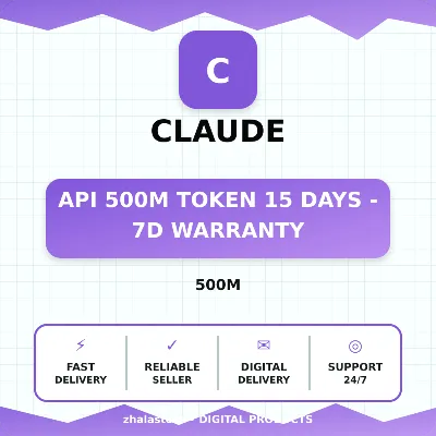 API 500M Token Claude 15 Days - 7D Warranty - irongamers.ru