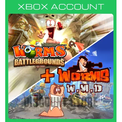 Worms Battlegrounds + Worms W.M.D XBOX - irongamers.ru