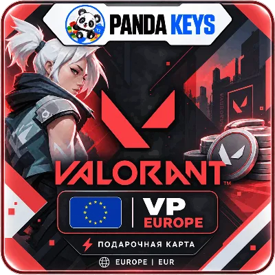 Подарочная карта Valorant VP ( ЕВРОПА) 240 VP - 11000 VP -EU - irongamers.ru