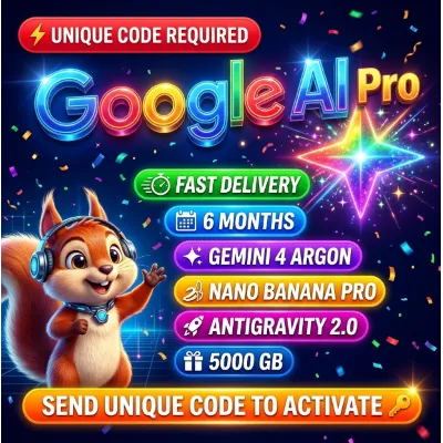 Gemini | Google AI Pro – 6 месяцев | Активация на вашем Gmail  Быстрая доставка | 5 - irongamers.ru