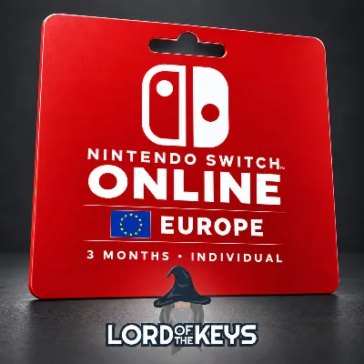 Nintendo Switch Online 3 месяца Individual Европа - irongamers.ru