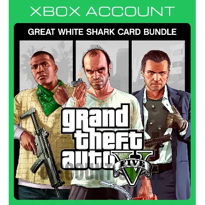 Grand Theft Auto V and Great White Shark Card Bundle XBOX - irongamers.ru