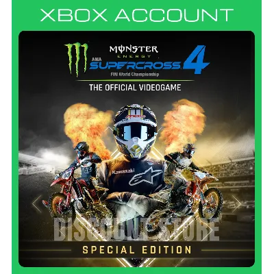 Monster Energy Supercross 4 - Special Edition XBOX - irongamers.ru
