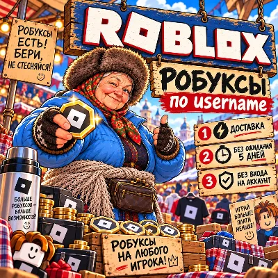 Робуксы по @Юзернейму 16+ 20-5000 СРАЗУ | Roblox по нику Роблокс - irongamers.ru