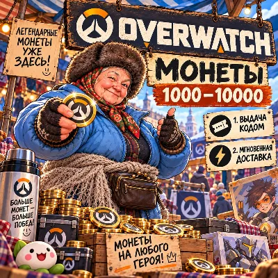 Overwatch 2 - коды 1000-10000 монет | Battle.net Coins - irongamers.ru