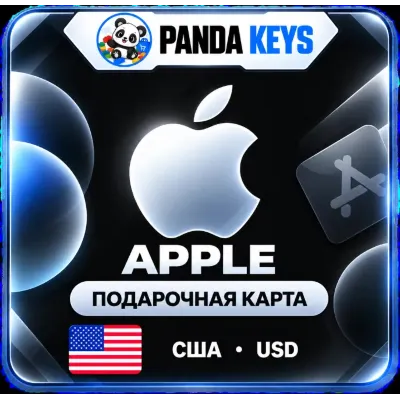 Подарочная карта Apple iTunes ( США ) 2$ - 500$