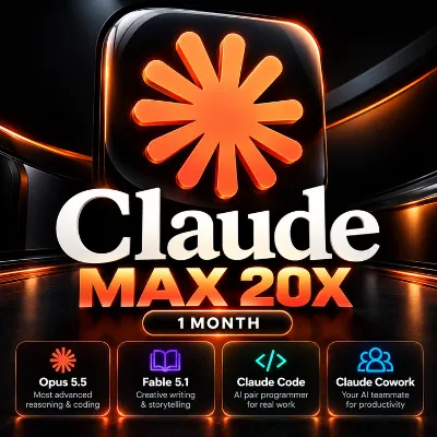 🔥 CLAUDE MAX 20X + ПОДТВЕРЖДЁННАЯ ПОЧТА | 1 МЕСЯЦ | OPUS 5.5 • FABLE 5.1 • COWORK | - irongamers.ru