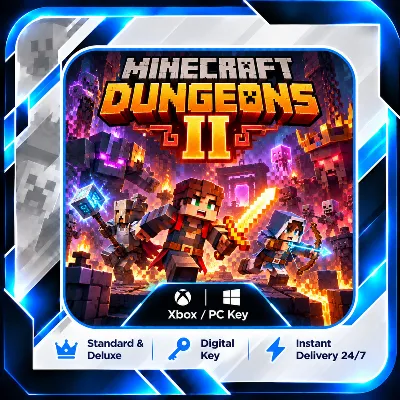 Minecraft Dungeons II 🔑 Xbox Series X|S + PC | Ключ активации | Standard / Deluxe - irongamers.ru