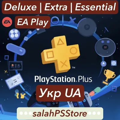 PS Plus Украина UA DELUXE EXTRA ESSENTIAL + EA Play 1-12 месяцев - irongamers.ru