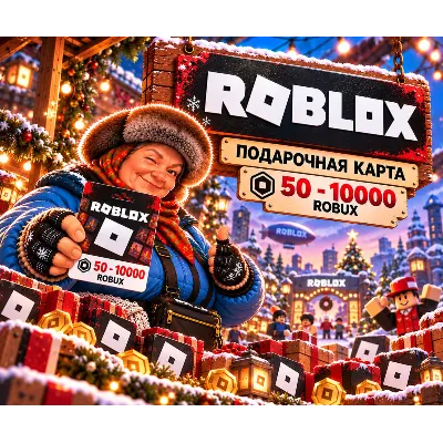 ROBUX РОБУКСЫ КОДОМ 50-10000 Global и Россия - irongamers.ru