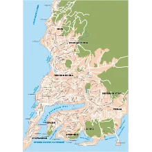 Векторная карта-схема улиц Владивостока (.eps)