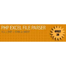 PHP EXCEL FILE PARSER