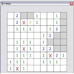 Сапер курсовая работа исходники C# (C sharp)