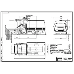 Чертеж Автомобиль ГАЗ-33021